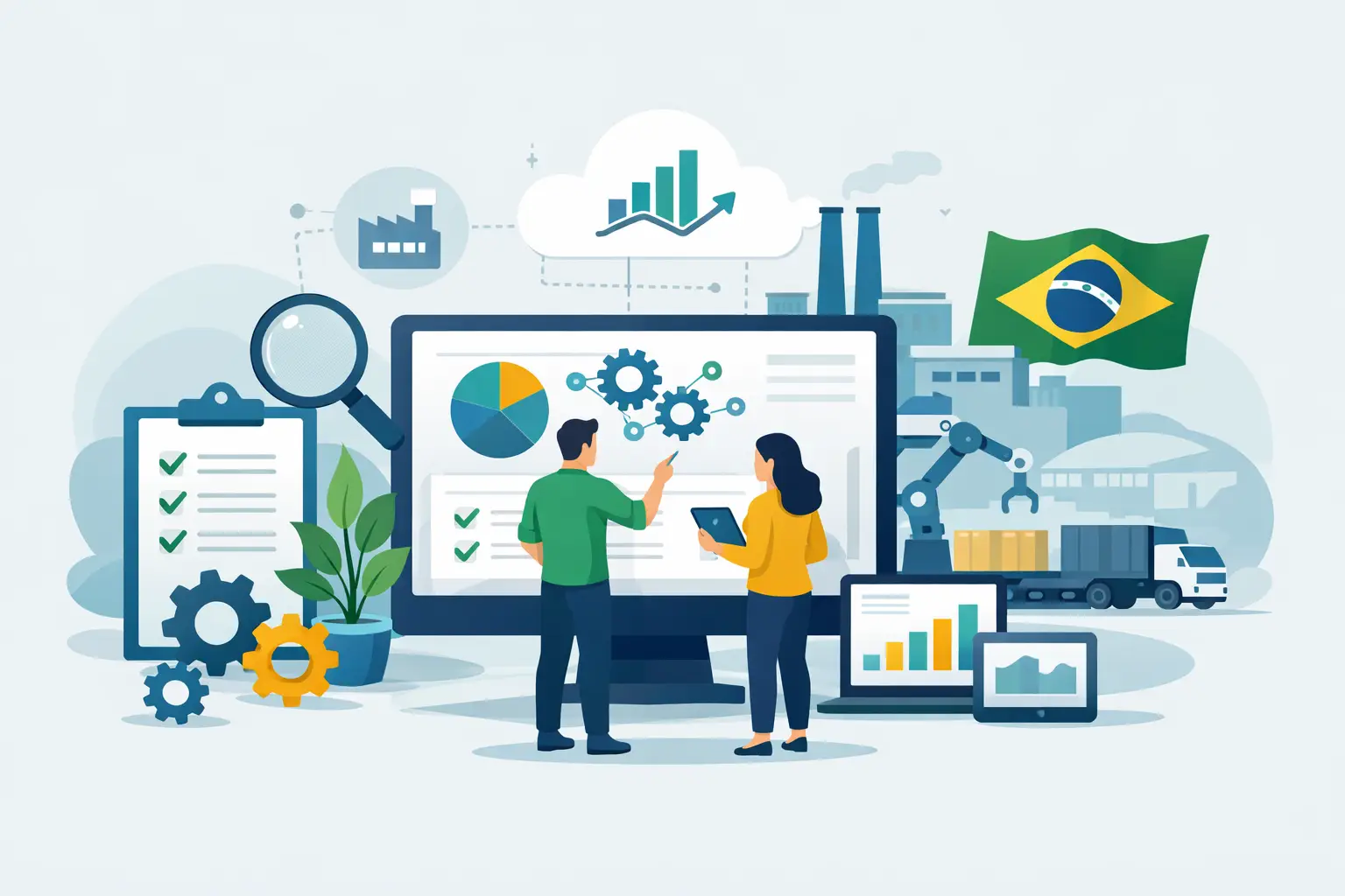 Como escolher ERP industrial brasileiro