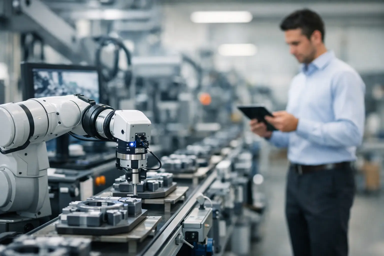 Automação industrial para reduzir falhas e custos