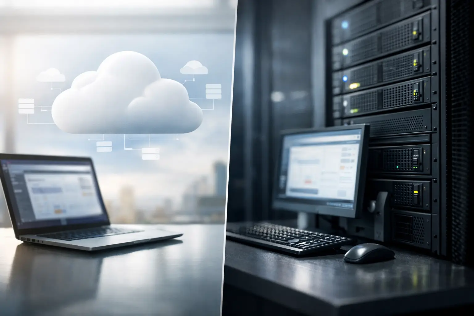 ERP cloud vs on premise: qual escolher?